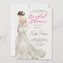 Convites Chic Dressed for the Occasion Bridal Shower Party