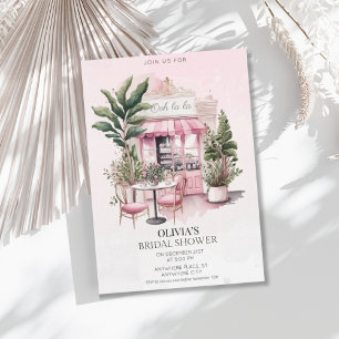 Convites Chic, Paris, chá de panela francês de café