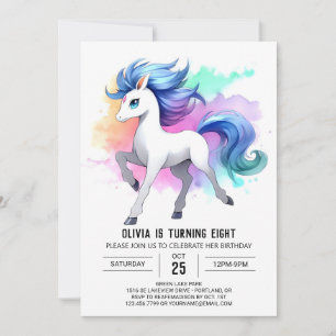 Convites Chic Printable Horse Birthday