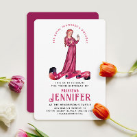 Chic Royal Pink - Princesa Medieval Princesa Fairy