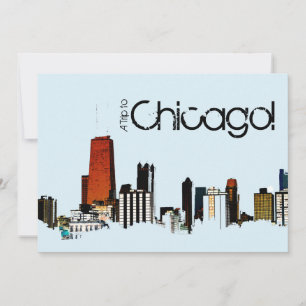 Convites Chicago Skyline