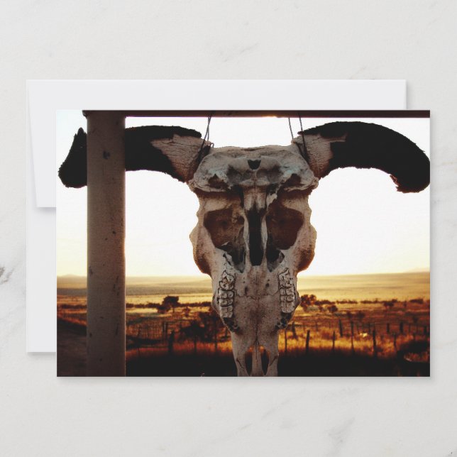 Convites Chifres torcidos (Frente)