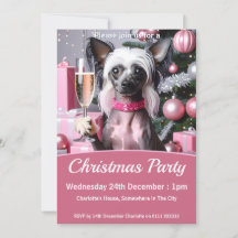 Chinese Crested Christmas Party