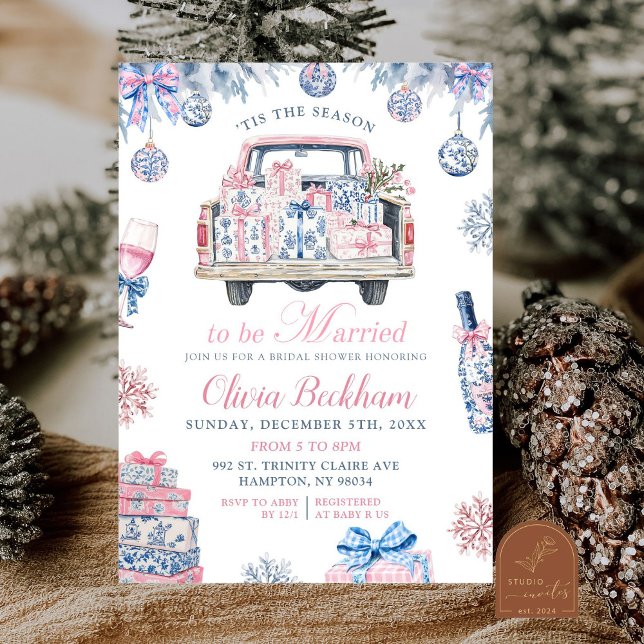 Convites Chinoiserie A Ser Casada Chá de panela (Criador carregado)