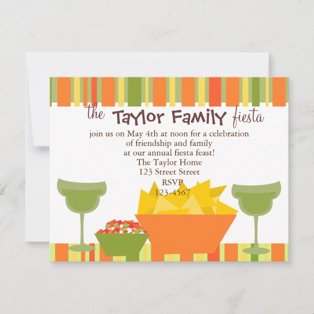 Convites Chips e Salsa (Frente)