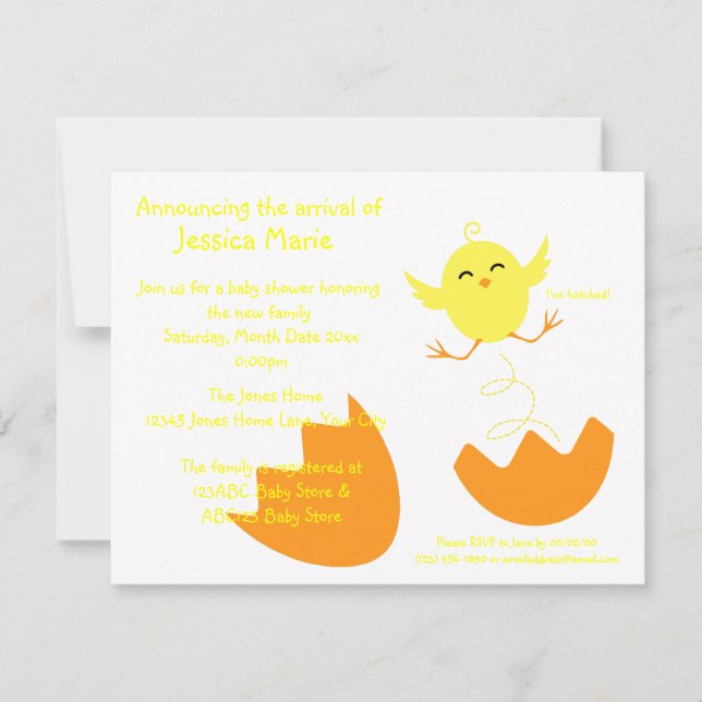 Convites Chocado (Frente)