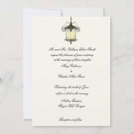 Convites Christian Formal Invitation, Semi- Formal, Lantern