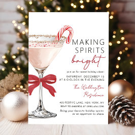 Convites Christmas Cocktail Holiday Party Invitation
