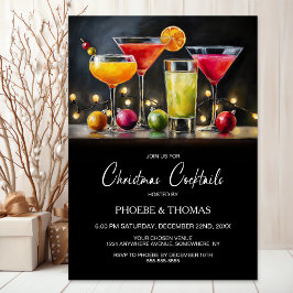 Convites Christmas Cocktail Party