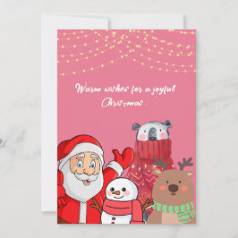 Convites Christmas Greetings Card