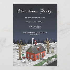 Convites Christmas Party with Santa Claus