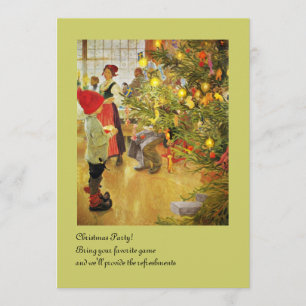 Convites Christmastime Novamente, garotinho e Julgran