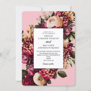 Convites Chrysanthemum no on Almond Blossom