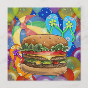 Convites CHURRASCO / Cook Out / Party - SRF