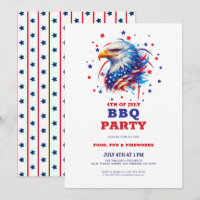 Churrasco de Águia Americana Patriótica