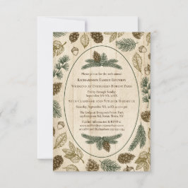 Convites Churrasco de Jamboree da Associação Familiar Woodl