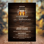 Convites CHURRASCO de Surpresa de Madeira de Beers de anive<br><div class="desc">Prepare-se para o supremo convite de CHURRASCO de surpresa! Este convite apresenta um fundo de madeira rústico que estabelece a cena de um evento emocionante e memorável. No centro da design estão duas canecas de cerveja de cerveja, um símbolo de amizade e celebração. Personalize o convite com seu próprio texto,...</div>