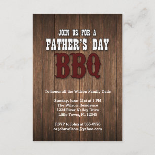 Convites CHURRASCO Dia de os pais