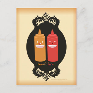 Convites CHURRASCO, festa para crianças, cachorros-quentes,