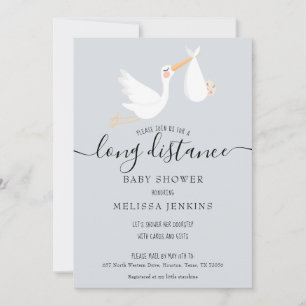 Convites Chuva / Aspersão de Longa Distância Pelo Correio