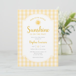 Convites Chuva de Amor: Baby Shower do Nosso Pequeno Sol