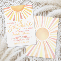 Chuva de Amor Boho Sol Chuvinha de Bebê