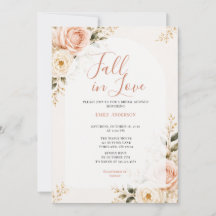 Chuva de Amor Chá de Noiva Rosa Floral