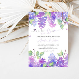 Convites Chuva de Amor Chá de Noiva - Tema Jardim Floral