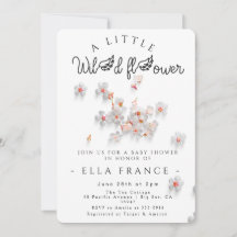 Chuva de Amor de Flores Silvestres para Chás de Be