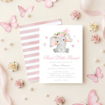 Chuva de Amor Elefante Elegante Baby Shower