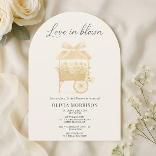 Convites Chuva de Amor em Flor Noiva Casamento