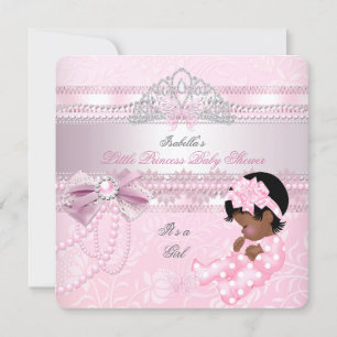 Convites Chuva de Amor para Bebê Menina Borboleta AA