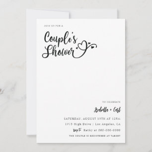 Convites Chuva de Amor para Casal