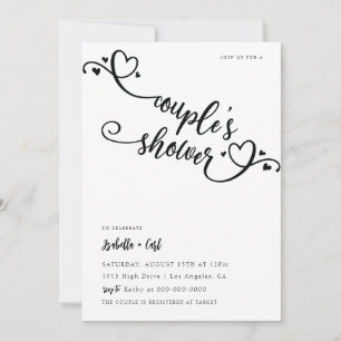 Convites Chuva de Amor para Casal