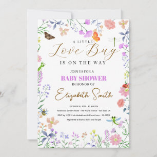 Convites Chuva de Amor Personalizada para o Baby Shower
