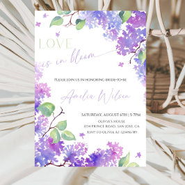 Convites Chuva de Amor Tema Jardim Floral - Chá de Noiva