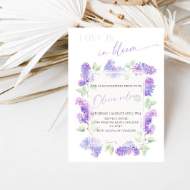 Convites Chuva de Amor Tema Jardim Floral - Chá de Noiva