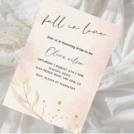 Convites Chuva de Amor Tema Jardim Floral - Chá de Noiva