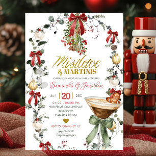 Convites Chuva de Amor Visgo e Martini Chá de Noiva