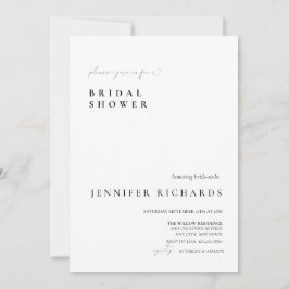 Convites Chuva de Arroz de Rota Simples