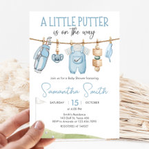 Chuva de Bebê Golf Little Putter