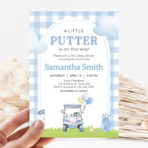 Chuva de Bebê Little Putter Golf