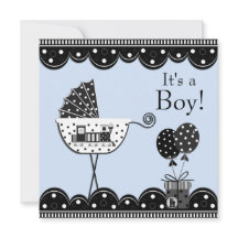 Chuva de Bebê Menino Trem Azul Escuro