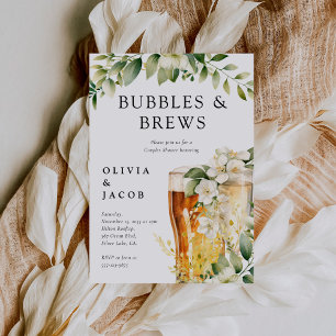 Convites Chuva de Bolhas e Cerveja para Casais