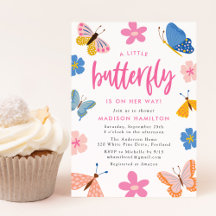 Chuva de Borboletas: Baby Shower