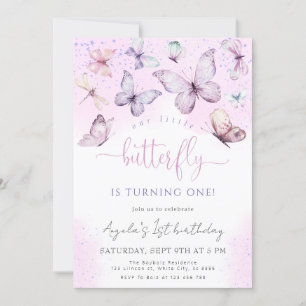 Convites Chuva de Borboletas Nossa Pequena Borboleta Baby S