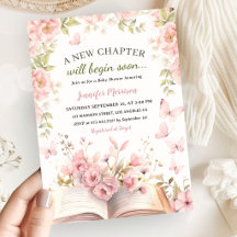 Chuva de Borboletas Rosa - Novo Capítulo para Bebê