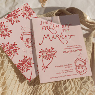 Convites Chuva de Brincadeiras no Mercado Casamento à Vista