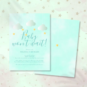 Convites Chuva de Cancelamento de Baby Shower pela Internet