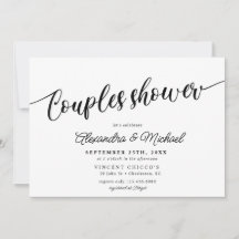 Chuva de Casamento Elegante para Casais